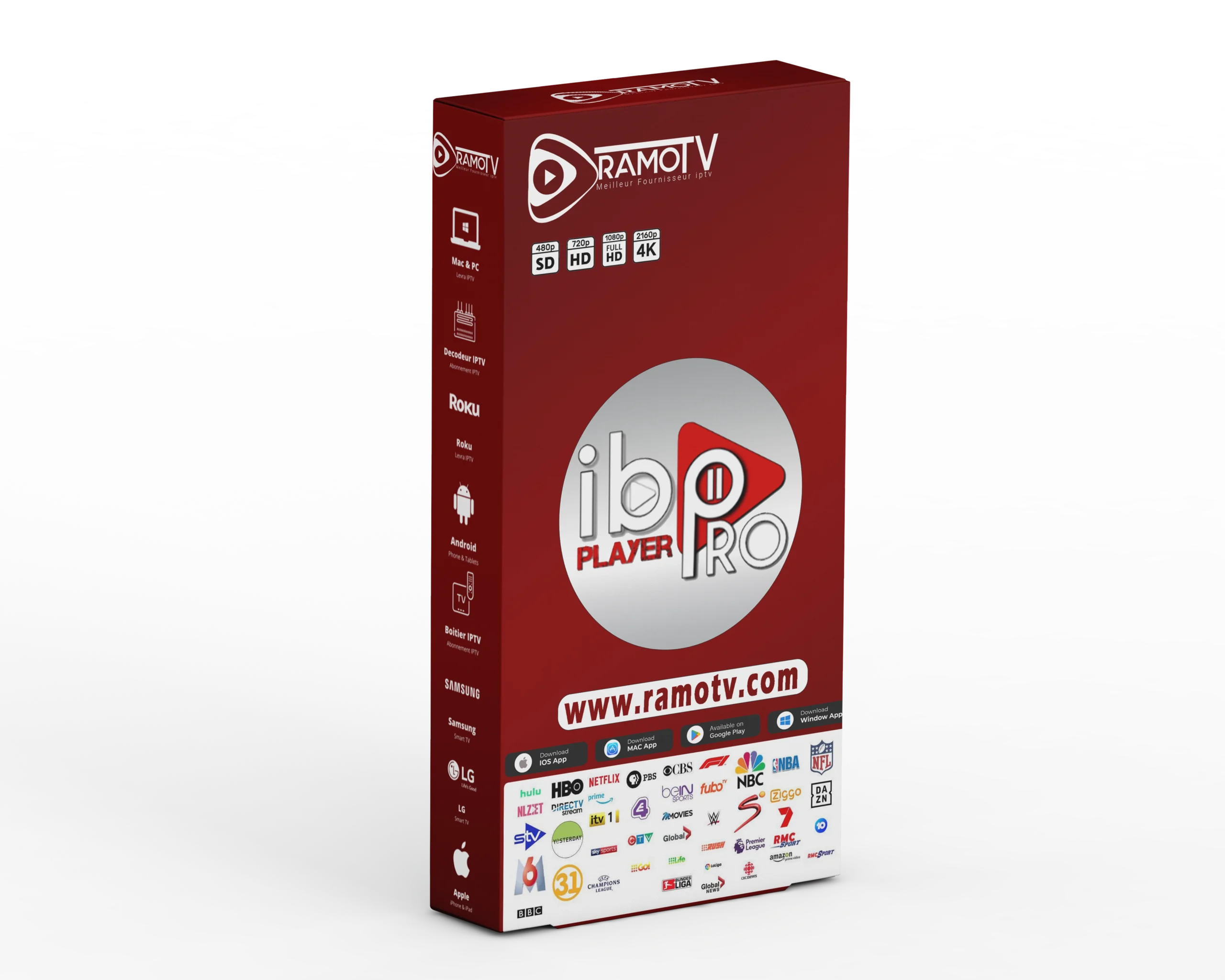 Abonnement IBO Pro 12 Mois - Qualité 4K